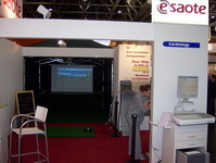 Golfsimulator bei Esaote