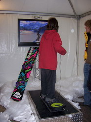 Multimedia Snowboardsimulator