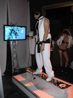 Multimedia Snowboardsimulator